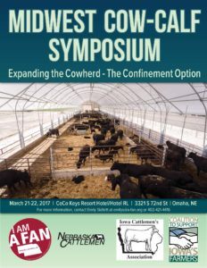 Midwest Cow-Calf Symposium brochure image
