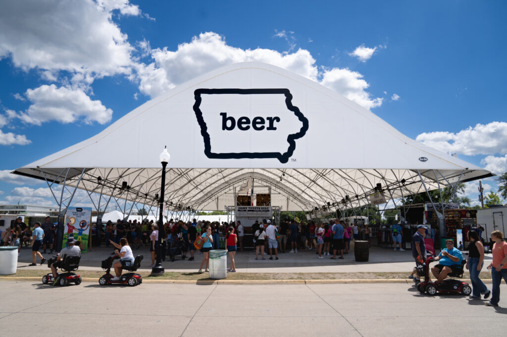 ISF Beer Tent