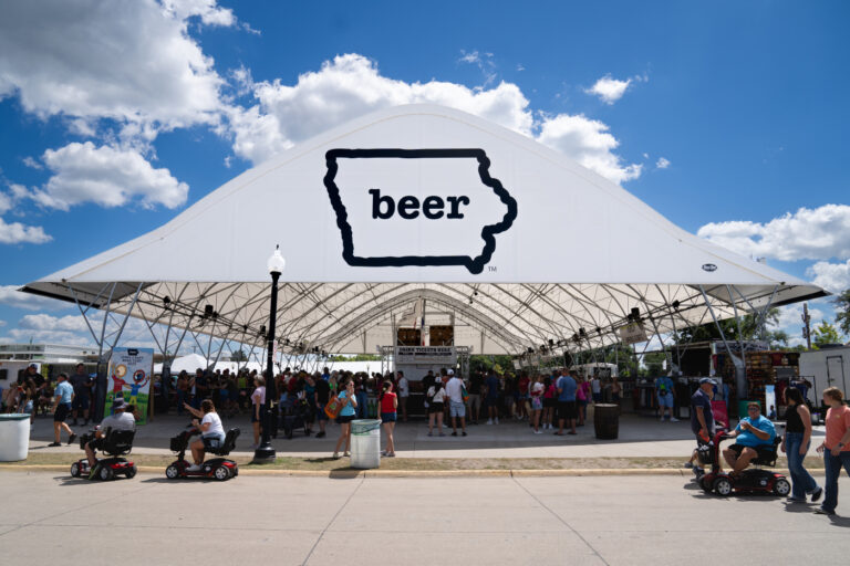 ISF Beer Tent